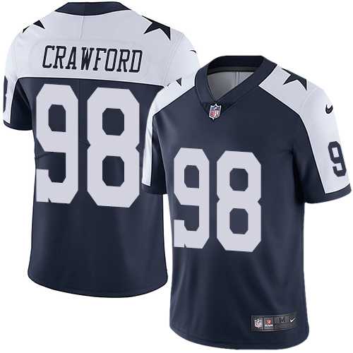 Nike Dallas Cowboys #98 Tyrone Crawford Navy Blue Thanksgiving NFL Vapor Untouchable Limited Throwback Jersey,We sell and wholesale Nike Dallas Cowboys #98 Tyrone Crawford Navy Blue Thanksgiving NFL Vapor Untouchable Limited Throwback Jersey on line form chian!